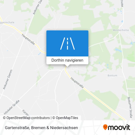 Gartenstraße Karte