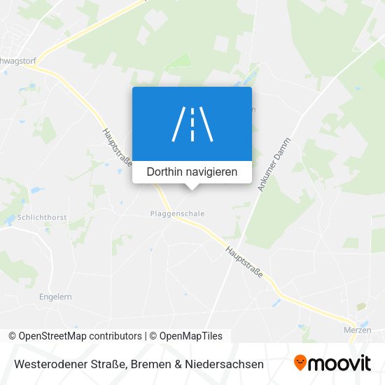 Westerodener Straße Karte