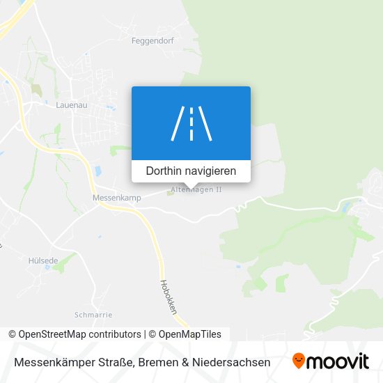 Messenkämper Straße Karte
