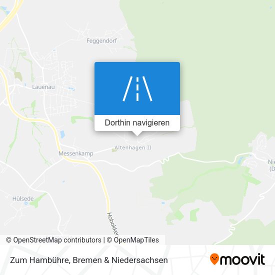 Zum Hambühre Karte