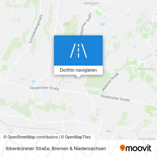 Ibbenbürener Straße Karte