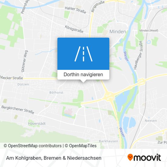 Am Kohlgraben Karte