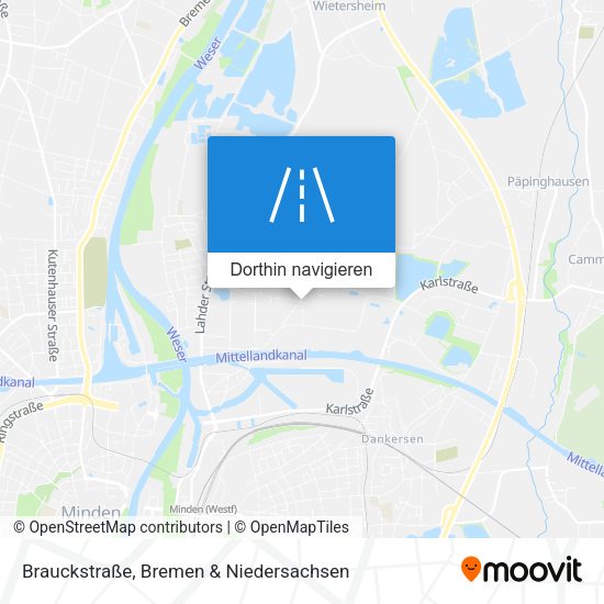 Brauckstraße Karte