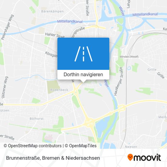 Brunnenstraße Karte