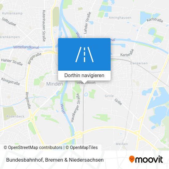 Bundesbahnhof Karte