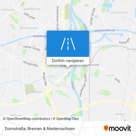 Domstraße Karte