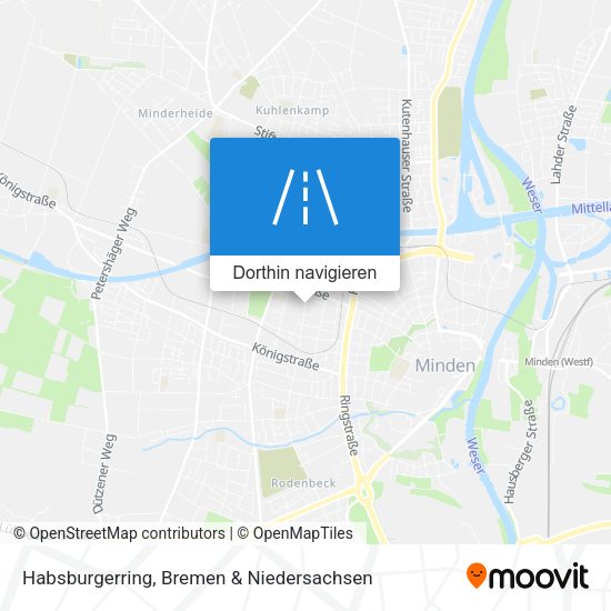 Habsburgerring Karte