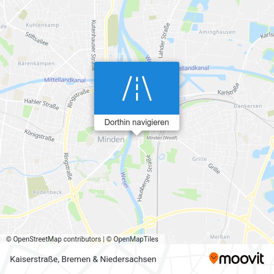 Kaiserstraße Karte