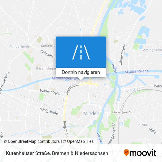 Kutenhauser Straße Karte