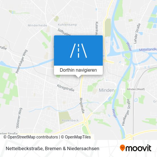Nettelbeckstraße Karte