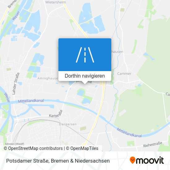 Potsdamer Straße Karte