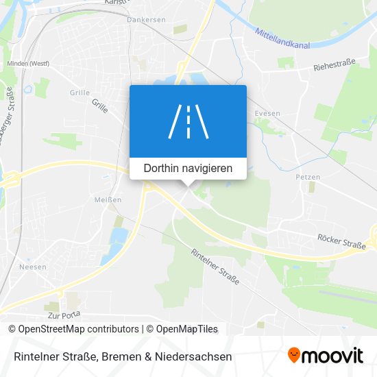 Rintelner Straße Karte