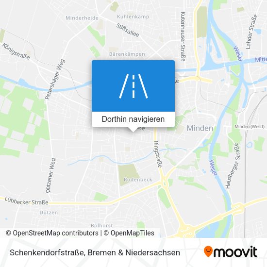 Schenkendorfstraße Karte