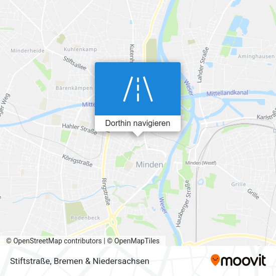 Stiftstraße Karte