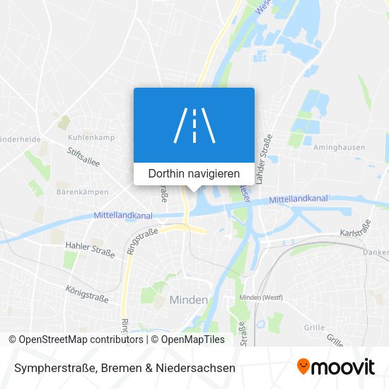 Sympherstraße Karte