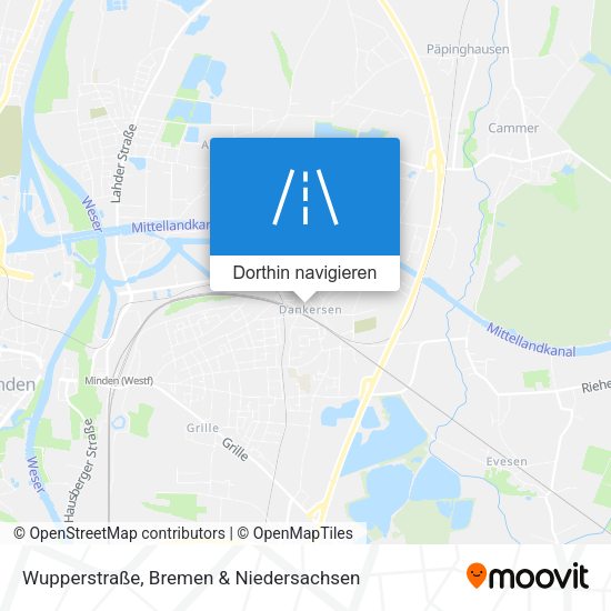 Wupperstraße Karte