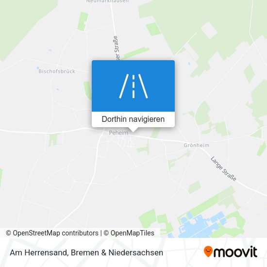 Am Herrensand Karte