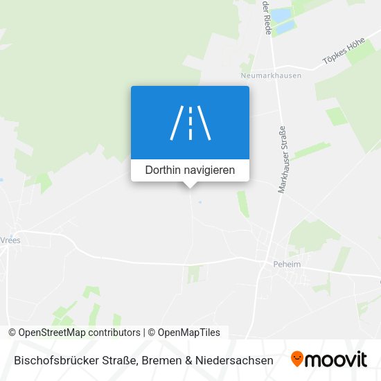 Bischofsbrücker Straße Karte