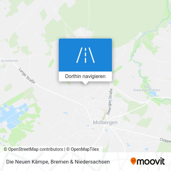 Die Neuen Kämpe Karte