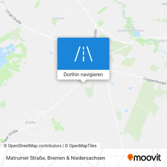 Matrumer Straße Karte