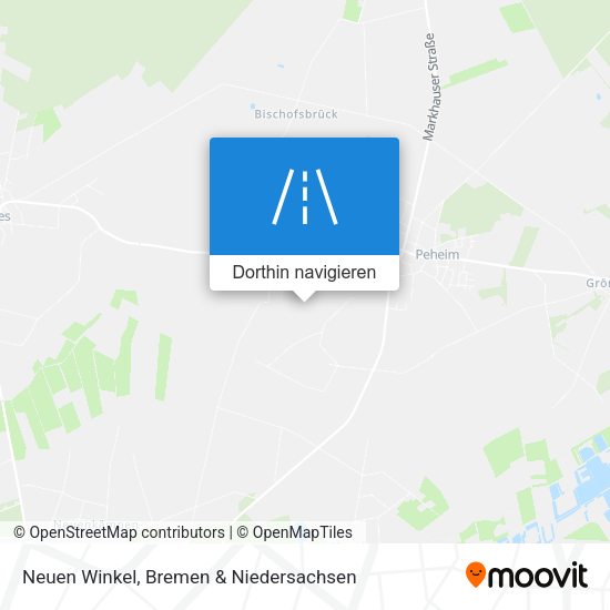 Neuen Winkel Karte