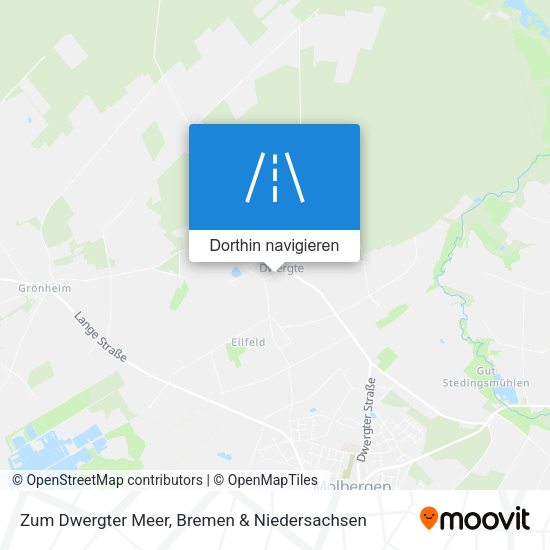 Zum Dwergter Meer Karte
