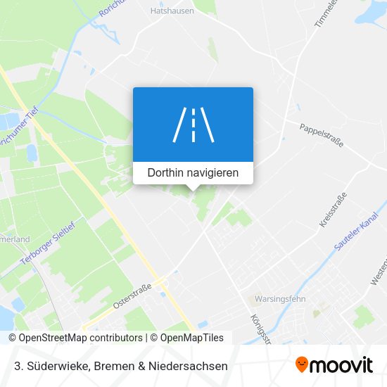 3. Süderwieke Karte