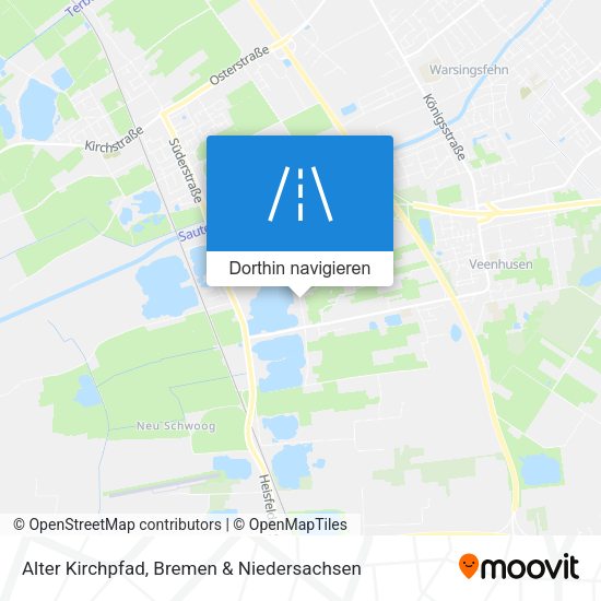 Alter Kirchpfad Karte