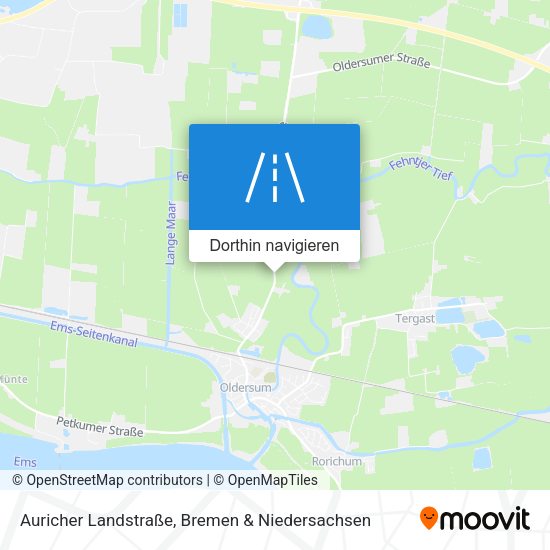 Auricher Landstraße Karte