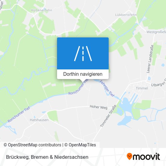 Brückweg Karte