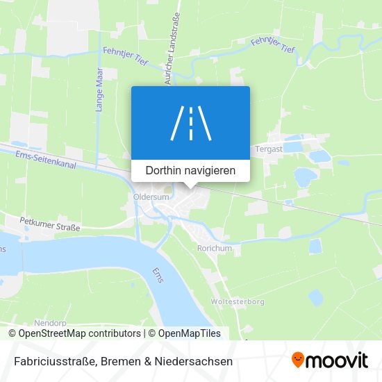 Fabriciusstraße Karte