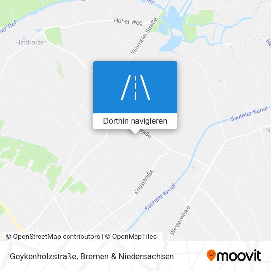Geykenholzstraße Karte