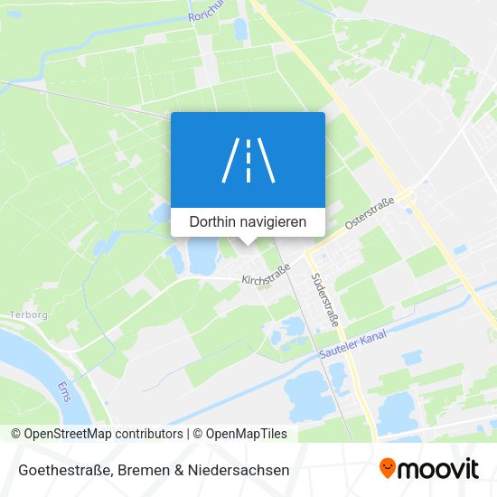 Goethestraße Karte