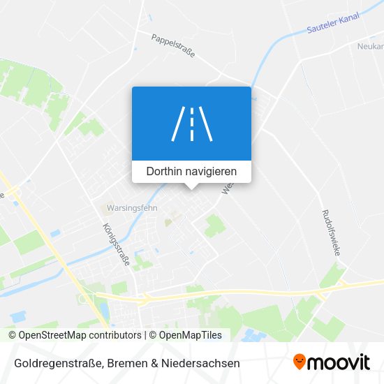 Goldregenstraße Karte