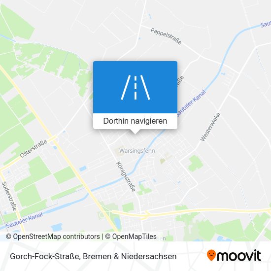 Gorch-Fock-Straße Karte