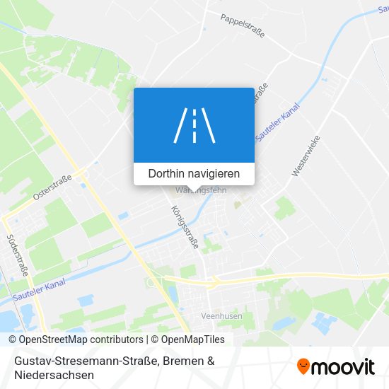Gustav-Stresemann-Straße Karte