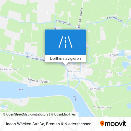 Jacob-Wäcken-Straße Karte