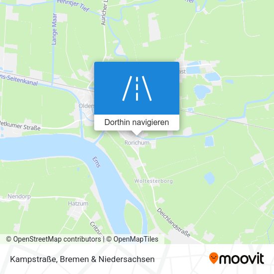 Kampstraße Karte