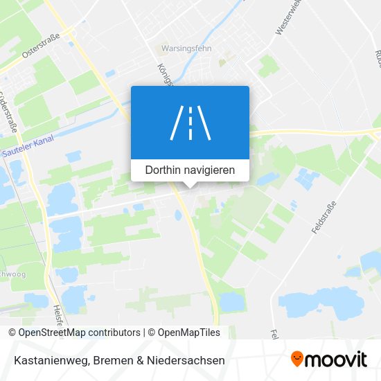 Kastanienweg Karte