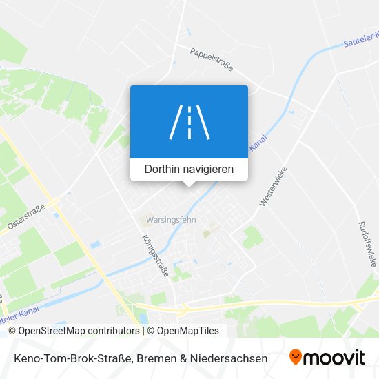 Keno-Tom-Brok-Straße Karte