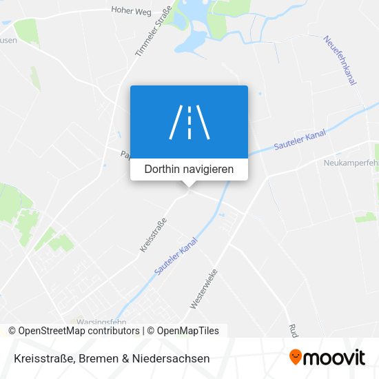 Kreisstraße Karte