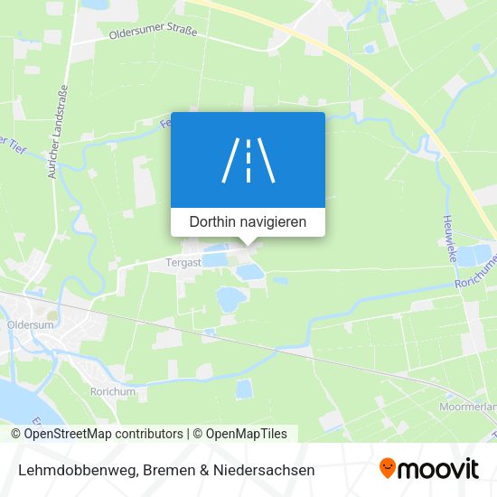 Lehmdobbenweg Karte