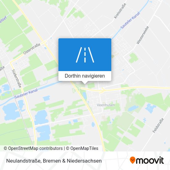 Neulandstraße Karte