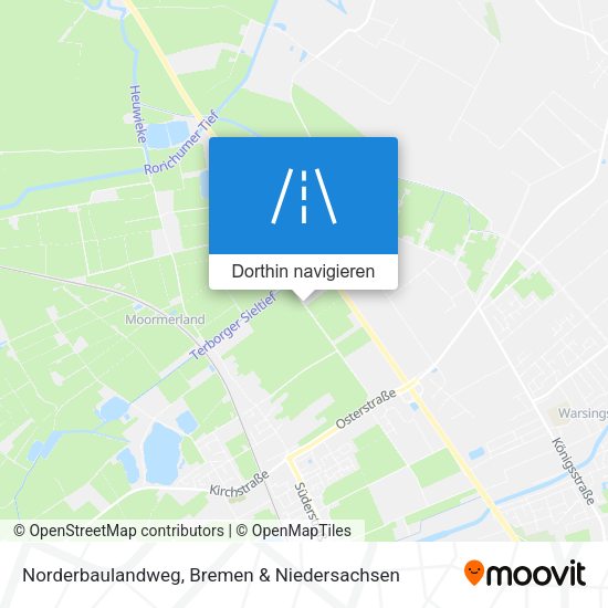 Norderbaulandweg Karte