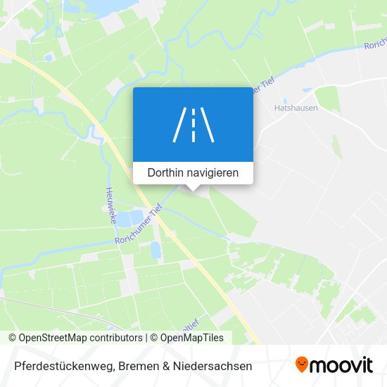 Pferdestückenweg Karte