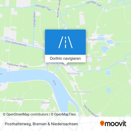Posthalterweg Karte