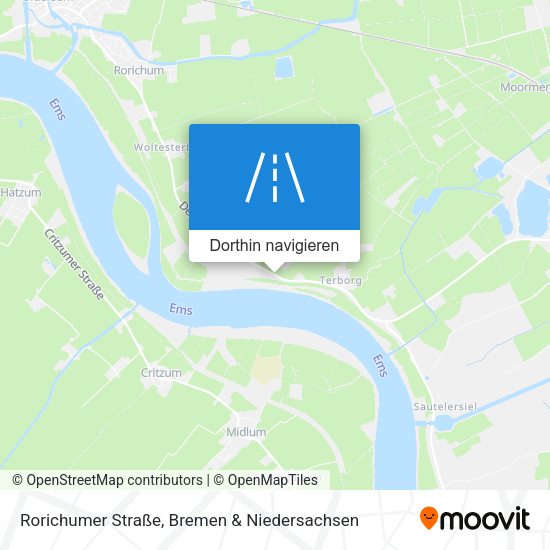 Rorichumer Straße Karte