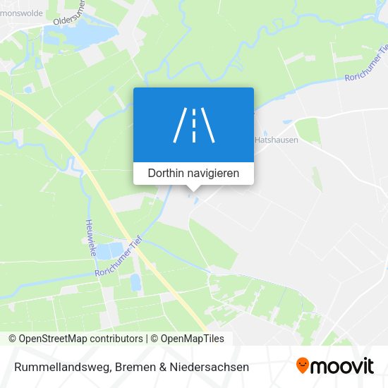 Rummellandsweg Karte