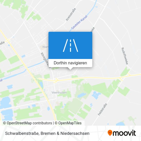 Schwalbenstraße Karte
