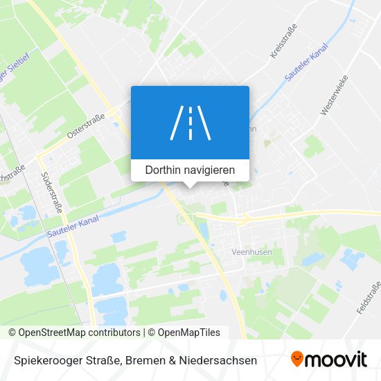 Spiekerooger Straße Karte